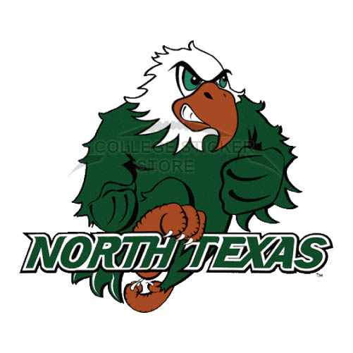 Personal North Texas Mean Green Iron-on Transfers (Wall Stickers)NO.5625